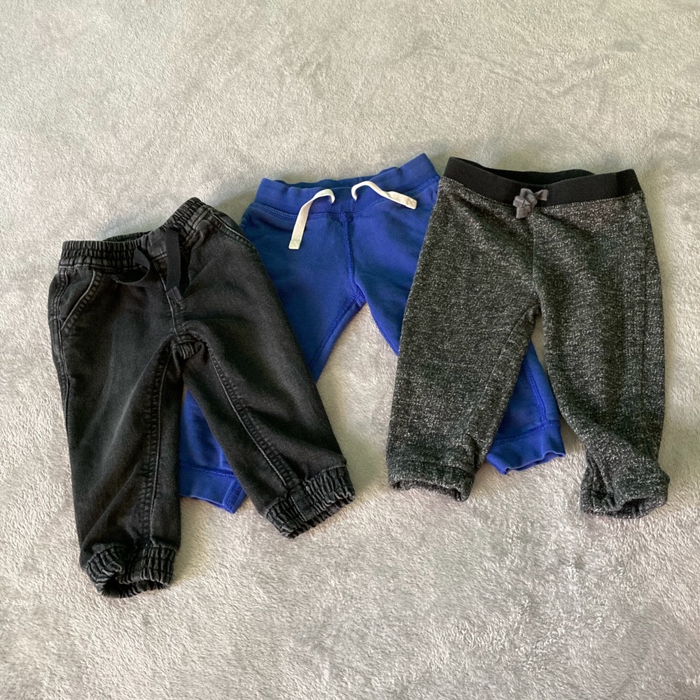 Size 12-18 M Baby Boys pants Bundle